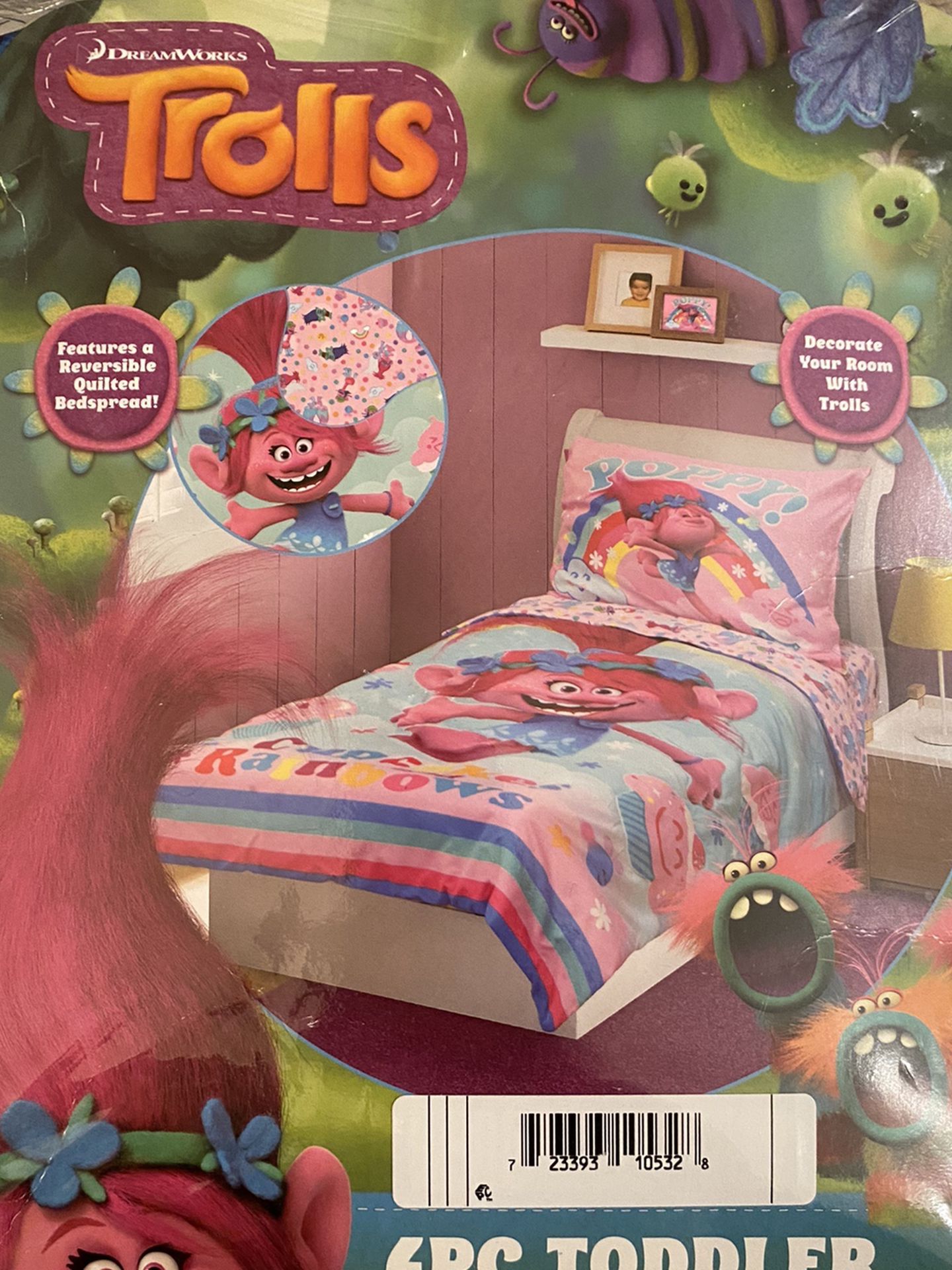Toddler Bed Set (Trolls)