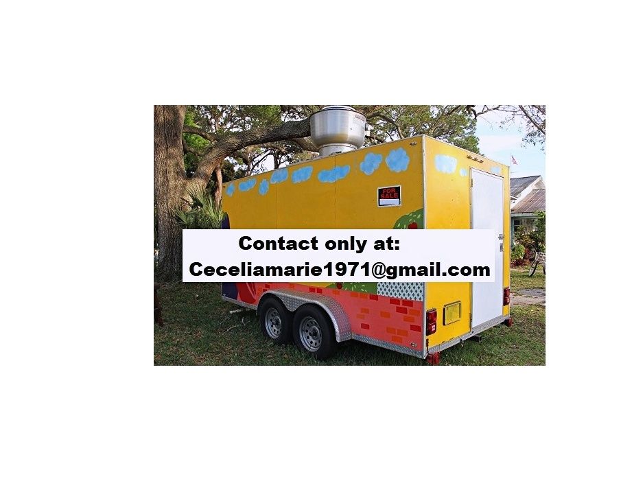 Food Trailer BBQ 24554
