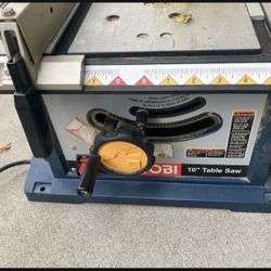 Ryobi Table Saw 10in