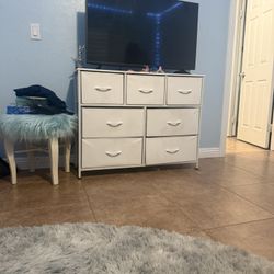 White Dresser / Toy Organizer / Storage