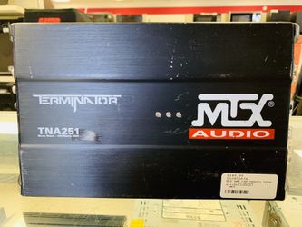 MTX audio car amp