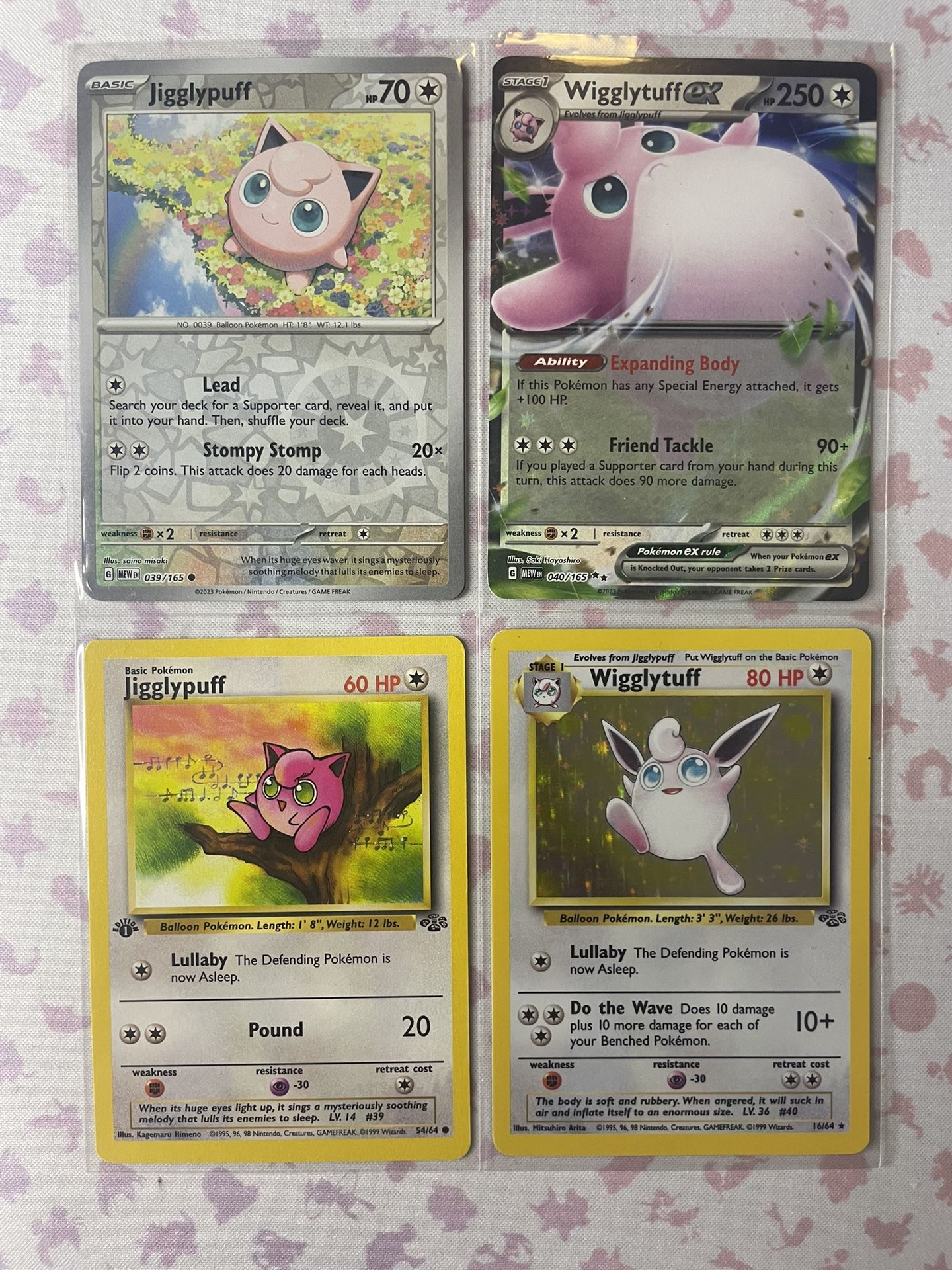 Jigglypuff,Wigglytuff