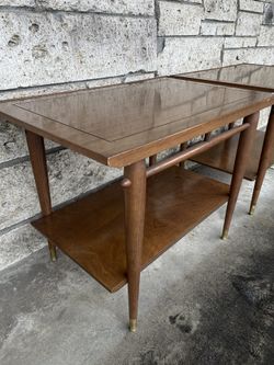 Antique Mid Century Modern Table Set