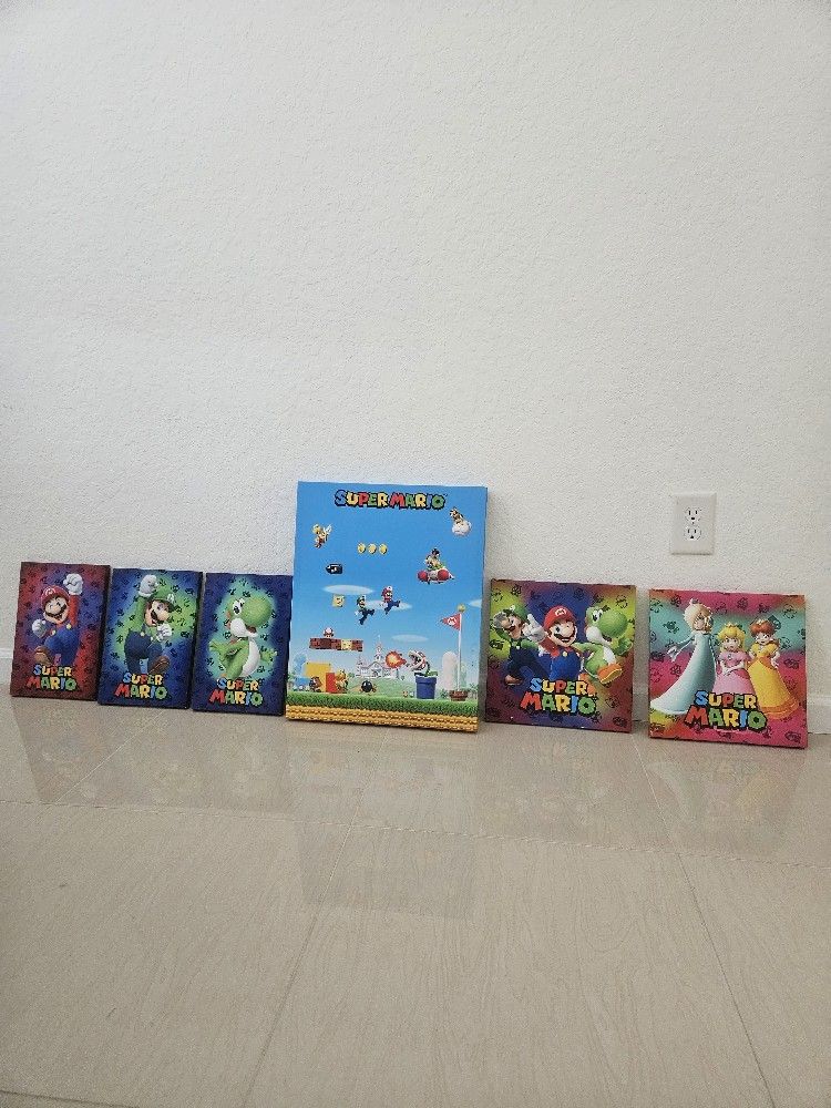Super Mario Wall Art