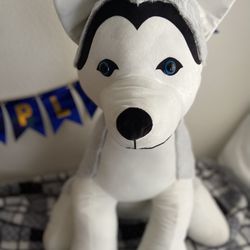 Jumbo Stuffed Husky