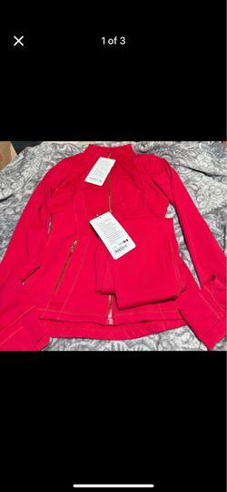 Lululemon Red Matching Set