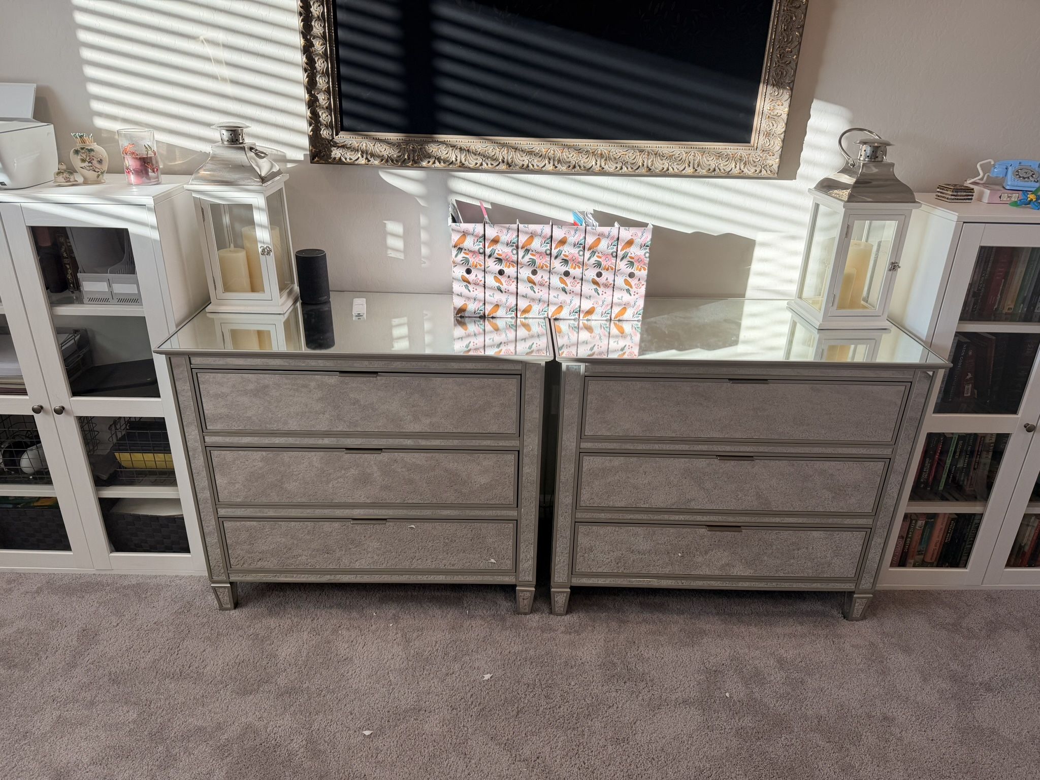 Set Of Two Pottery Barn Dressers