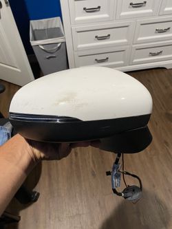 2019-2020 MERCEDES BENZ A220 PASSENGER SIDE VIEW MIRROR: WHITE, W/ BLIND SPOT AL