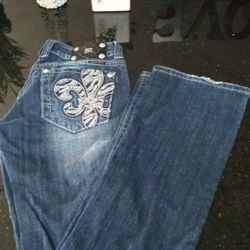 Miss Me Jeans Size 28 Boot 