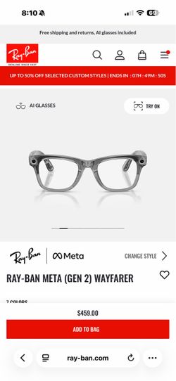 RAY-BAN META (GEN 2) WAYFARER