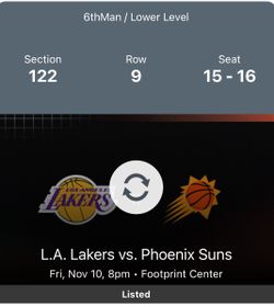 Suns Vs Lakers