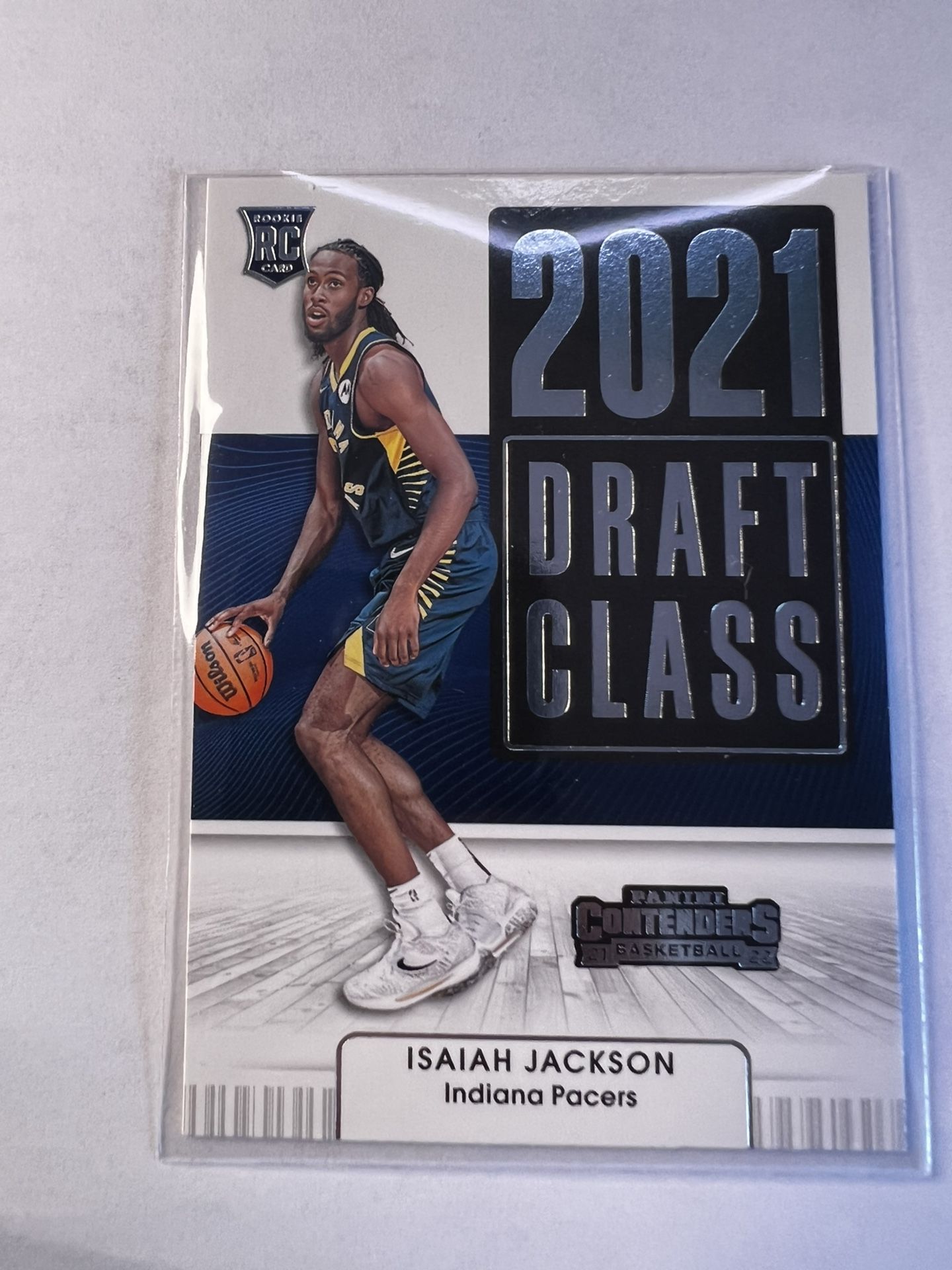 Panini Isaiah Jackson Rookie 2021-22 Panini Contenders Draft Class No. 22 Indiana Pacers