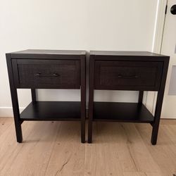 Black End Table / Nightstand