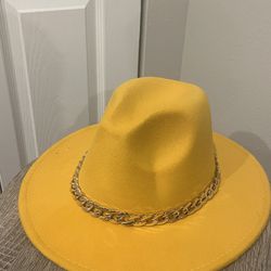 A Yellow Cowgirl Hat 
