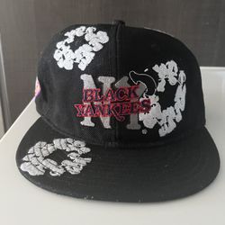 Denim Tears Black Yankee’s Hat