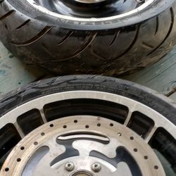 Moter Cycle Rims And Tires