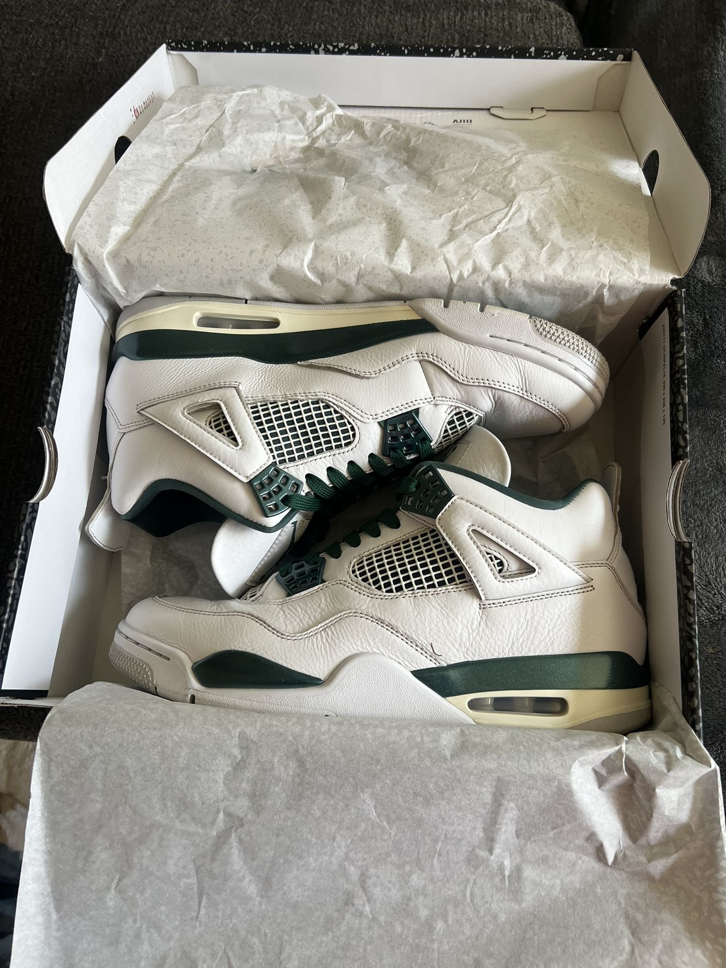 Jordan 4’s - Oxidized Green