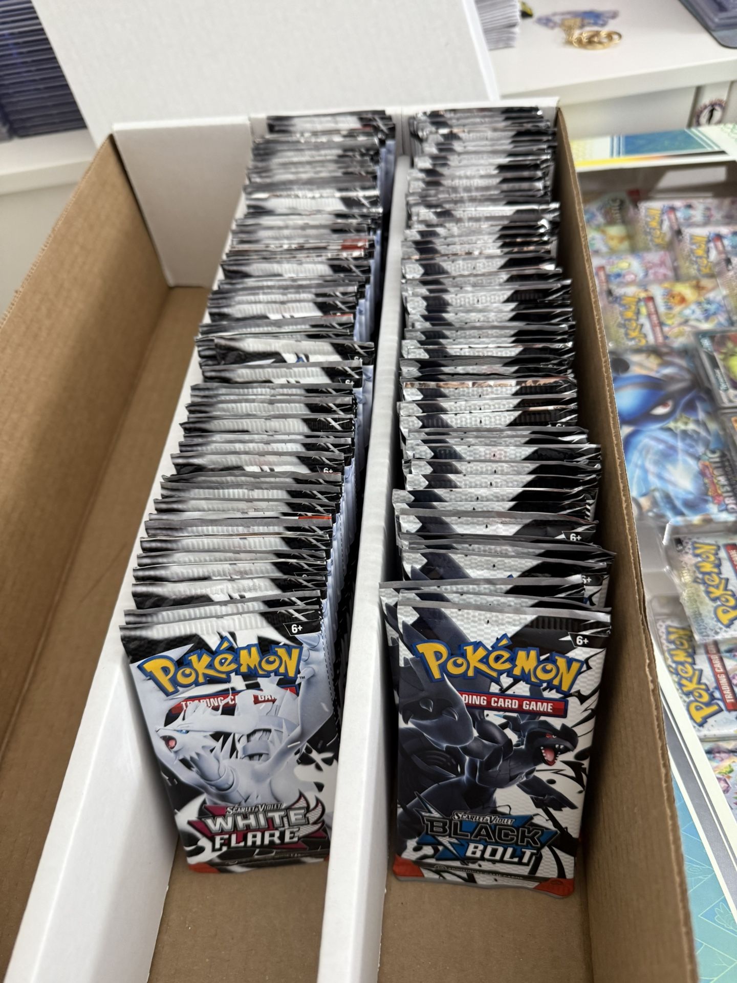 Pokemon White Flare And Black Bolt Booster Packs 
