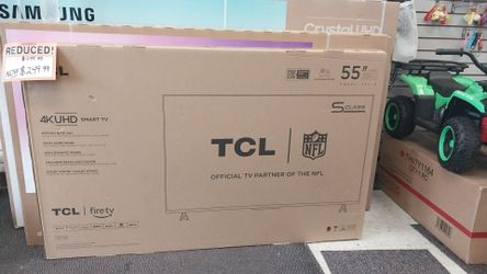 All size tv available free home delivery. Cash or on payments with just $50 down today to take home