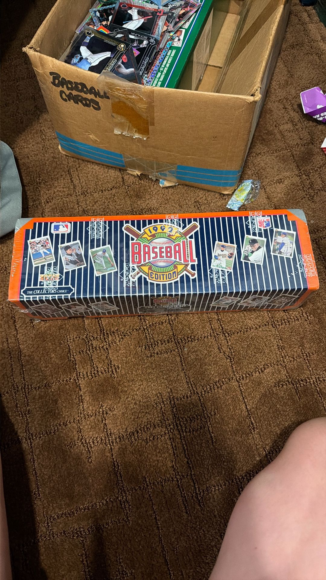 Unopened 1992 Upper Deck Baseball Trading Cards