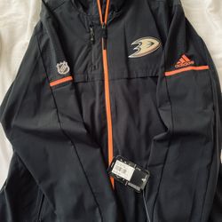 Brand New, W/tags, Adidas, Black, Windbreaker, Size XL