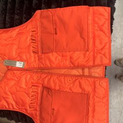 Hudson Utility Vest, Orange, small