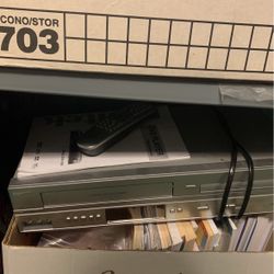 Phillips DVD And VHS Player