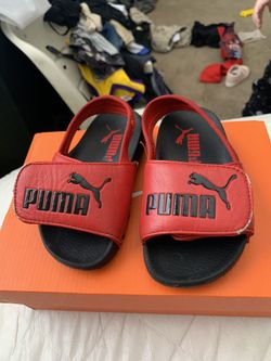 Size 8 toddlers puma sandals