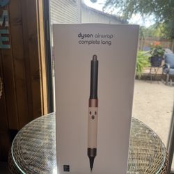 dyson air wrap rose gold brand new