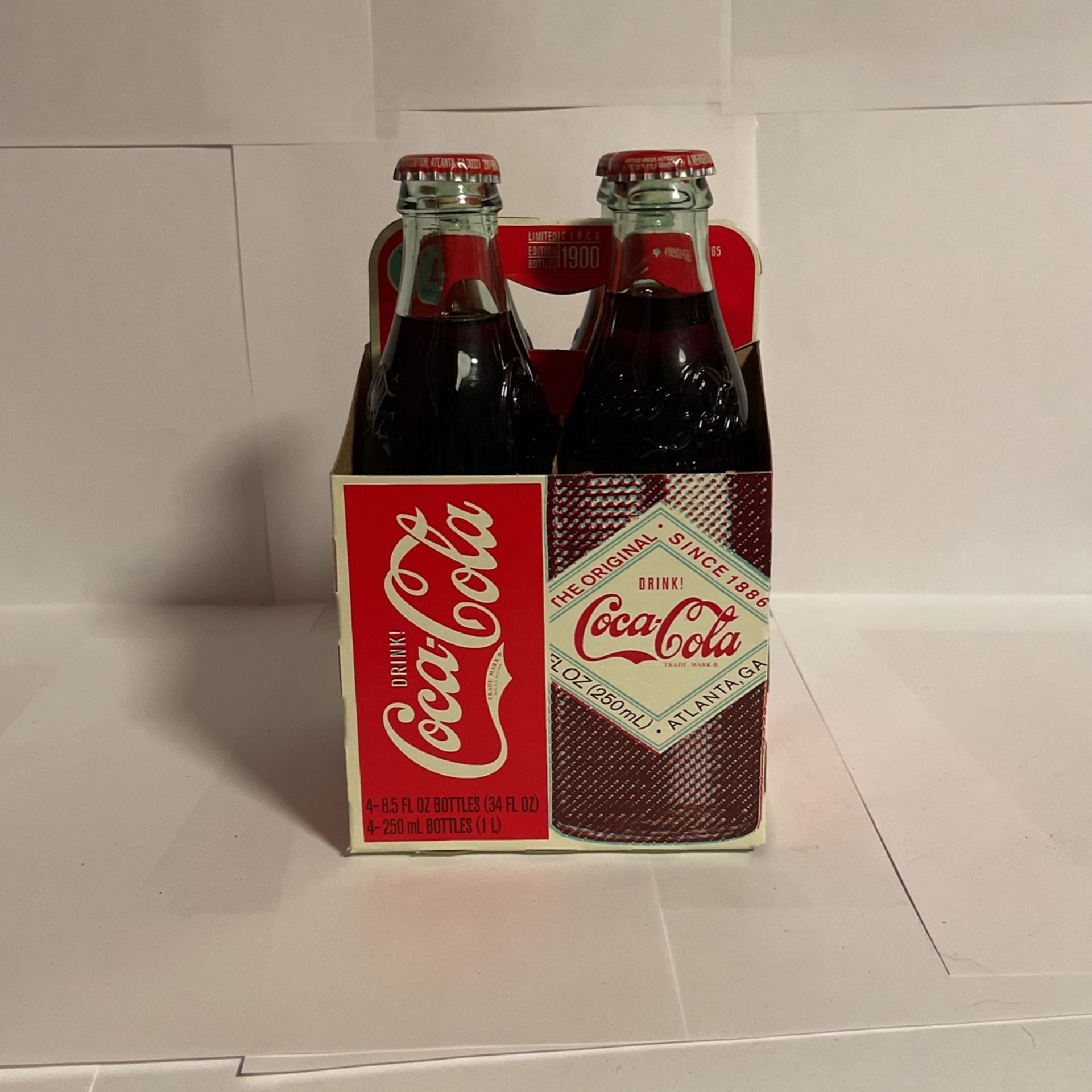 Coca-Cola Four Pack Reproduction Bottles!