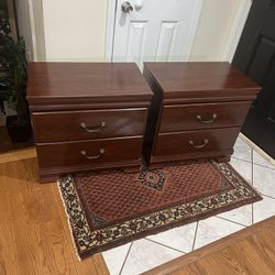 Two match nightstands