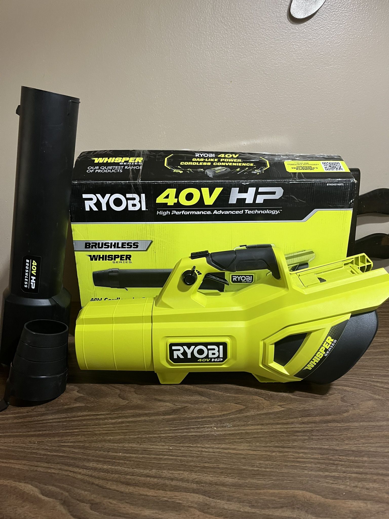 Ryobi 40v HP Brushless 650 CFM Blower