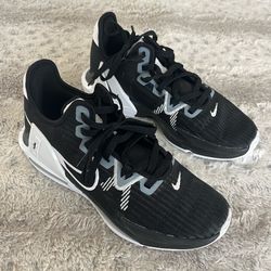 Nike LeBron Witness 6 TB Black White Basketball Shoes Men's Size 8