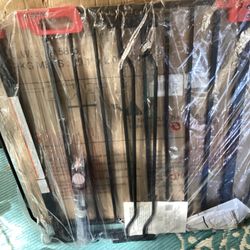 Baby Pet Gate Black 29” -31” wide, 30” H Pressure Mount Syl Never Set Up 