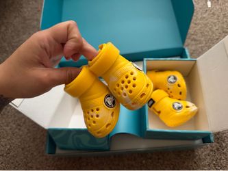 Bark crocs / dog shoes