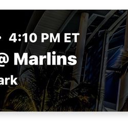 Tickets for Sale – Brewers vs Marlins