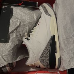 Air Jordan 3 white cement retro reimagined