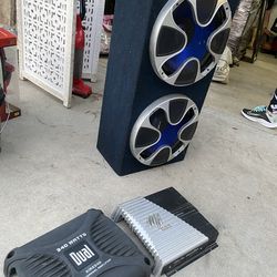 Sub Woofer With 2 Amplifiers Over 1000s