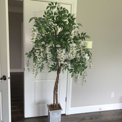 Faux Floral Blossom Tree