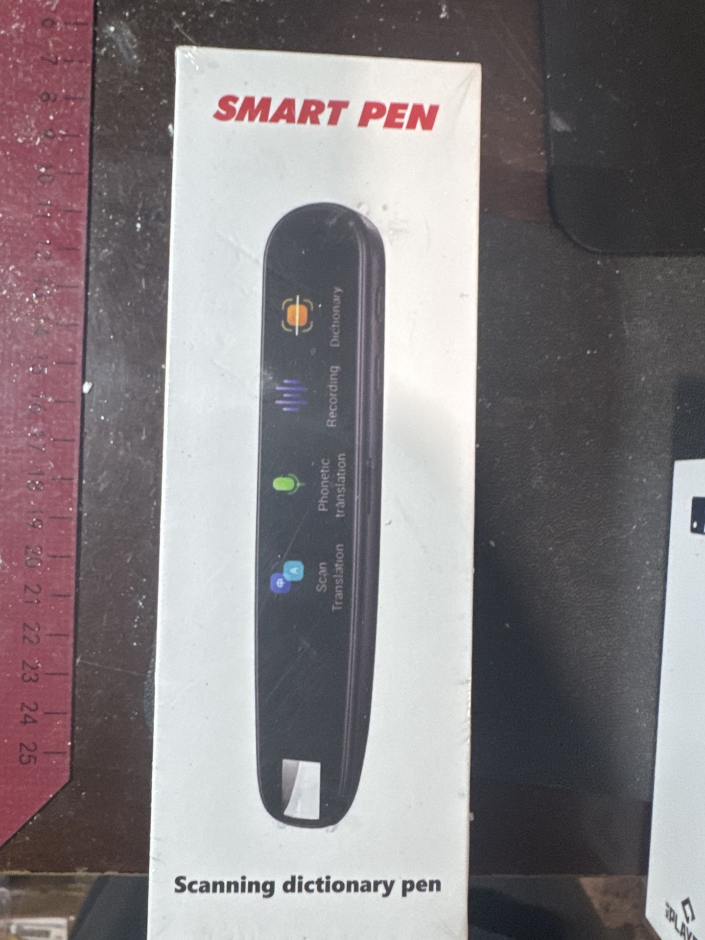 #174 Smart Scan Translator Pen – Instant Text Scanner, Dictionary, Voice Recorder – New in Box