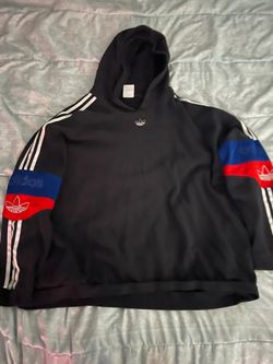 2XL Black Adidas Hoodie (USED)