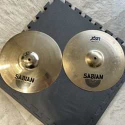 Sabian XSR Hi Hat Cymbals 14”