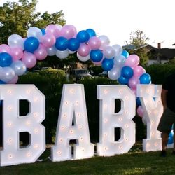Baby Marquee Letters