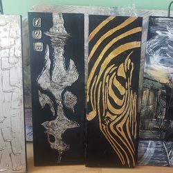 Set Of 4 Paintings 