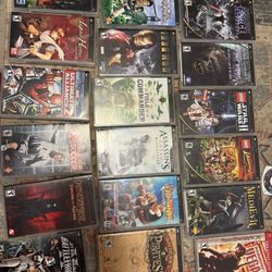 Various Old Video Games 