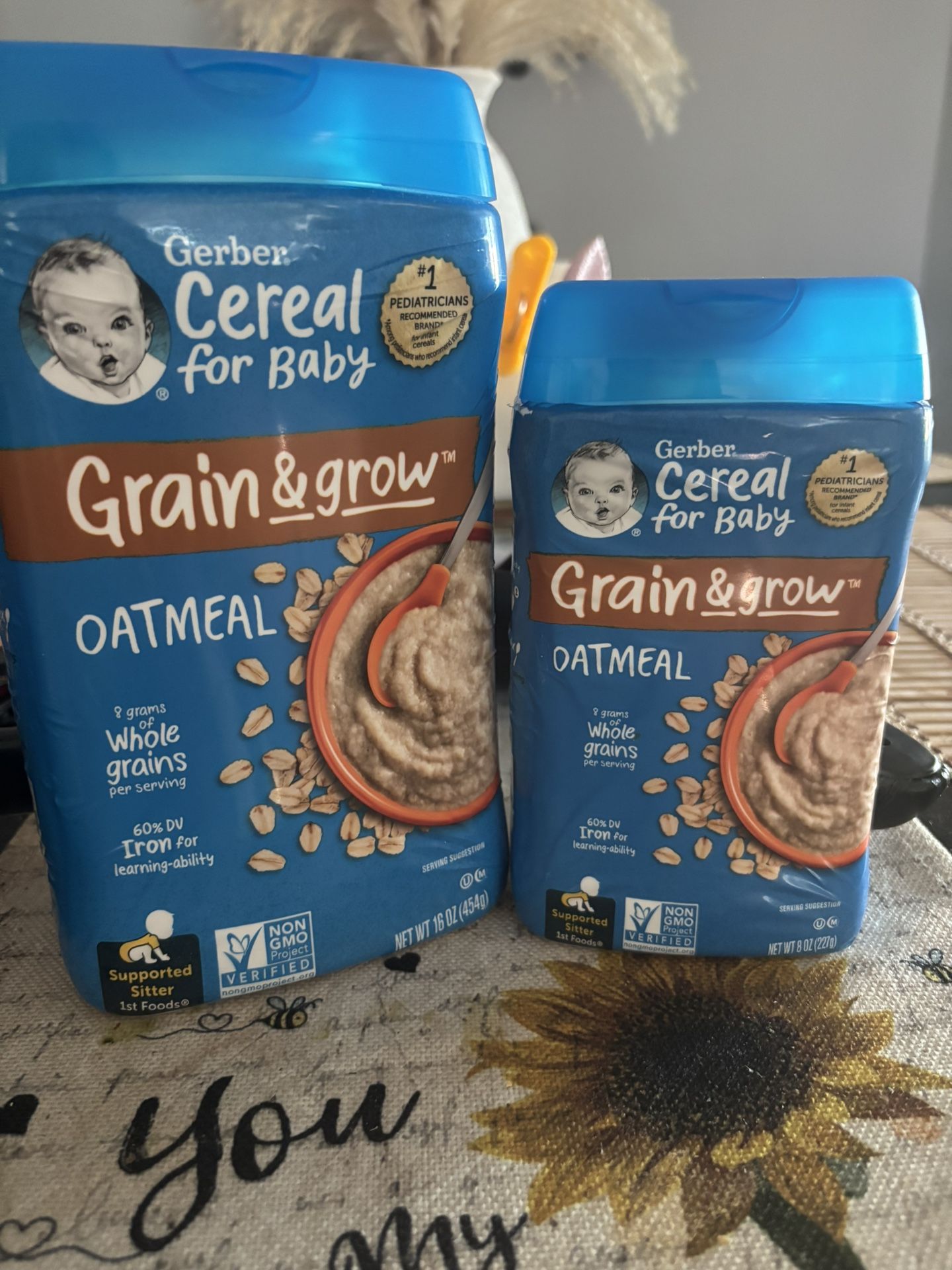 Gerber Cereal For Baby Oatmeal 