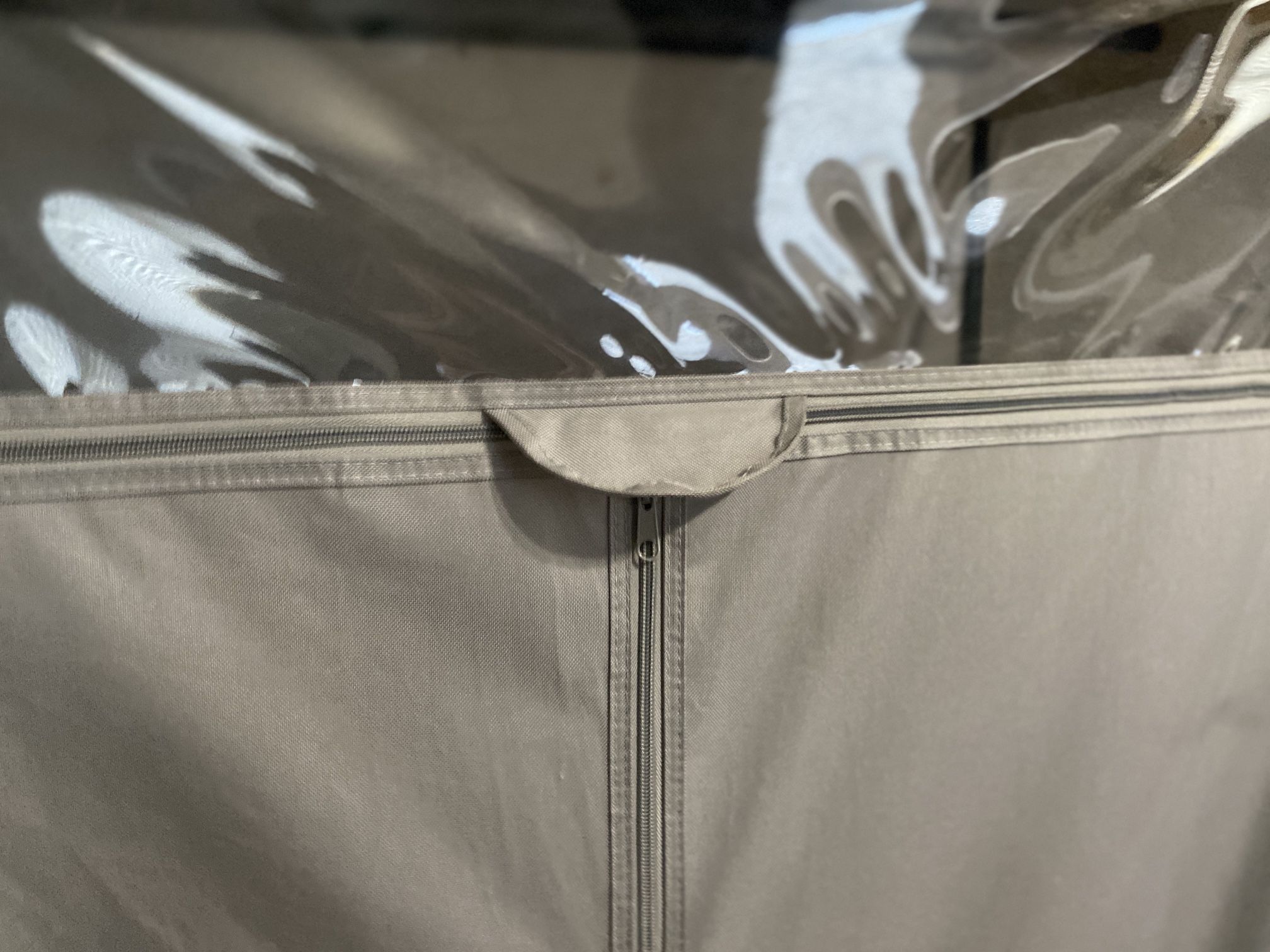 Rolling Covered clothes Rack