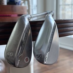 Vokey SM 8 wedges 48 10F and 56 12D