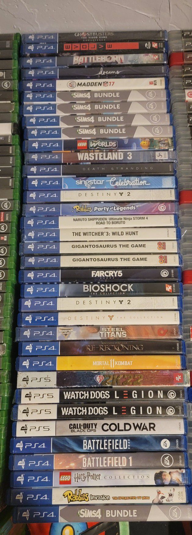 Playstation 4 Games Beautiful Condition 