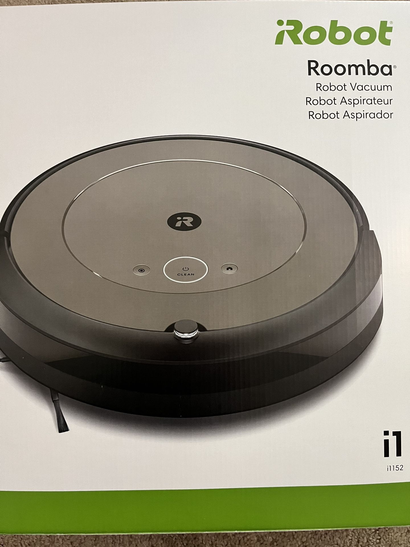 Brand New iRobot Roomba i1(1152) Smart Vacuum